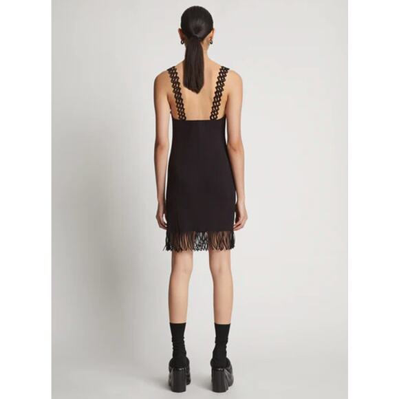 Proenza Schouler Embroidered Viscose Knit Dress - Picture 3 of 12
